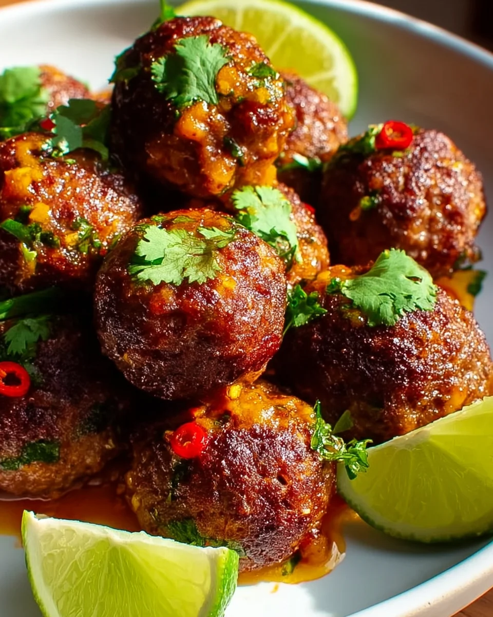 Sizzling Spicy Mexican Beef Meatballs - Bold & Savory!