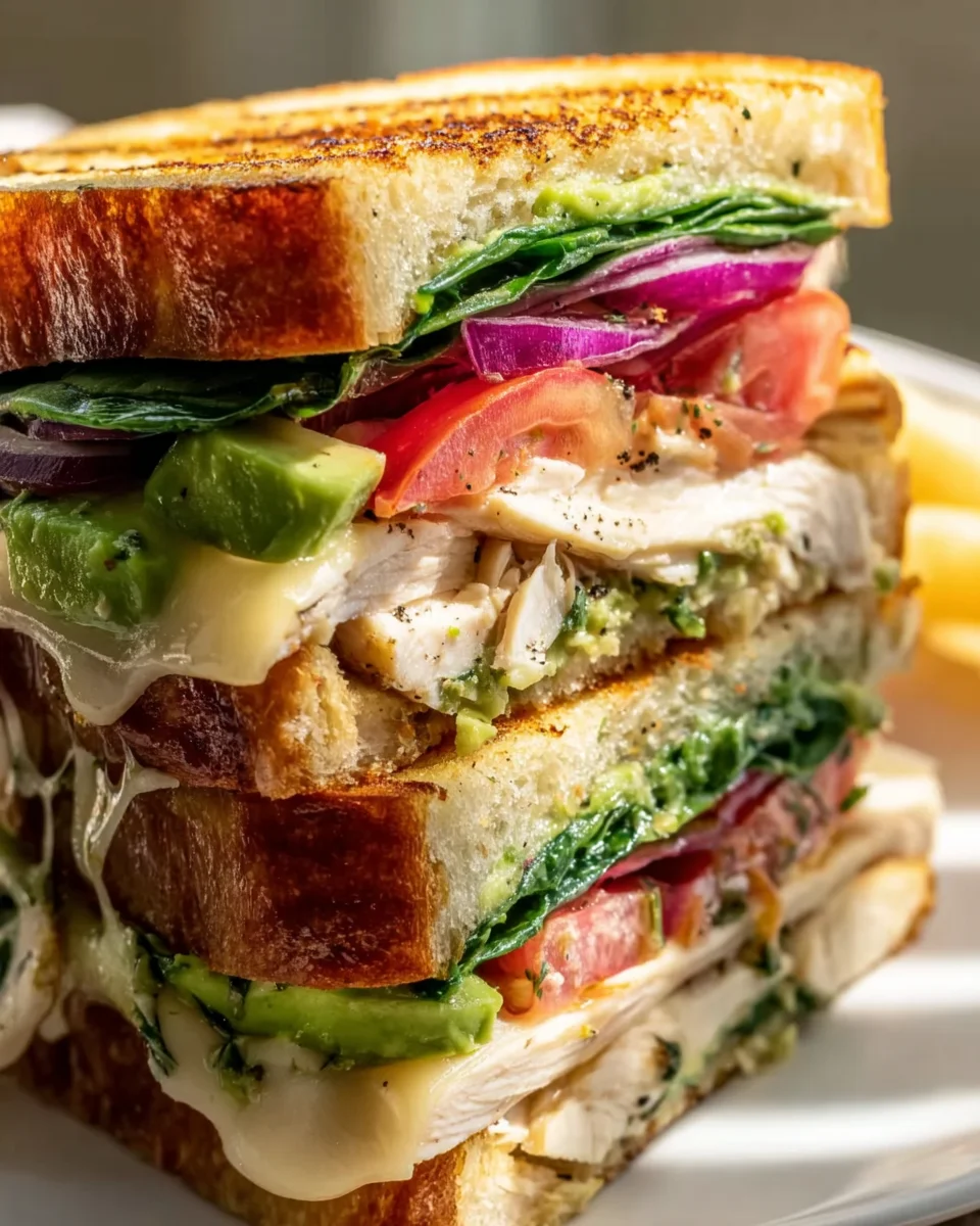 Delicious Chicken Avocado Melt Sandwich Recipe to Try Today!