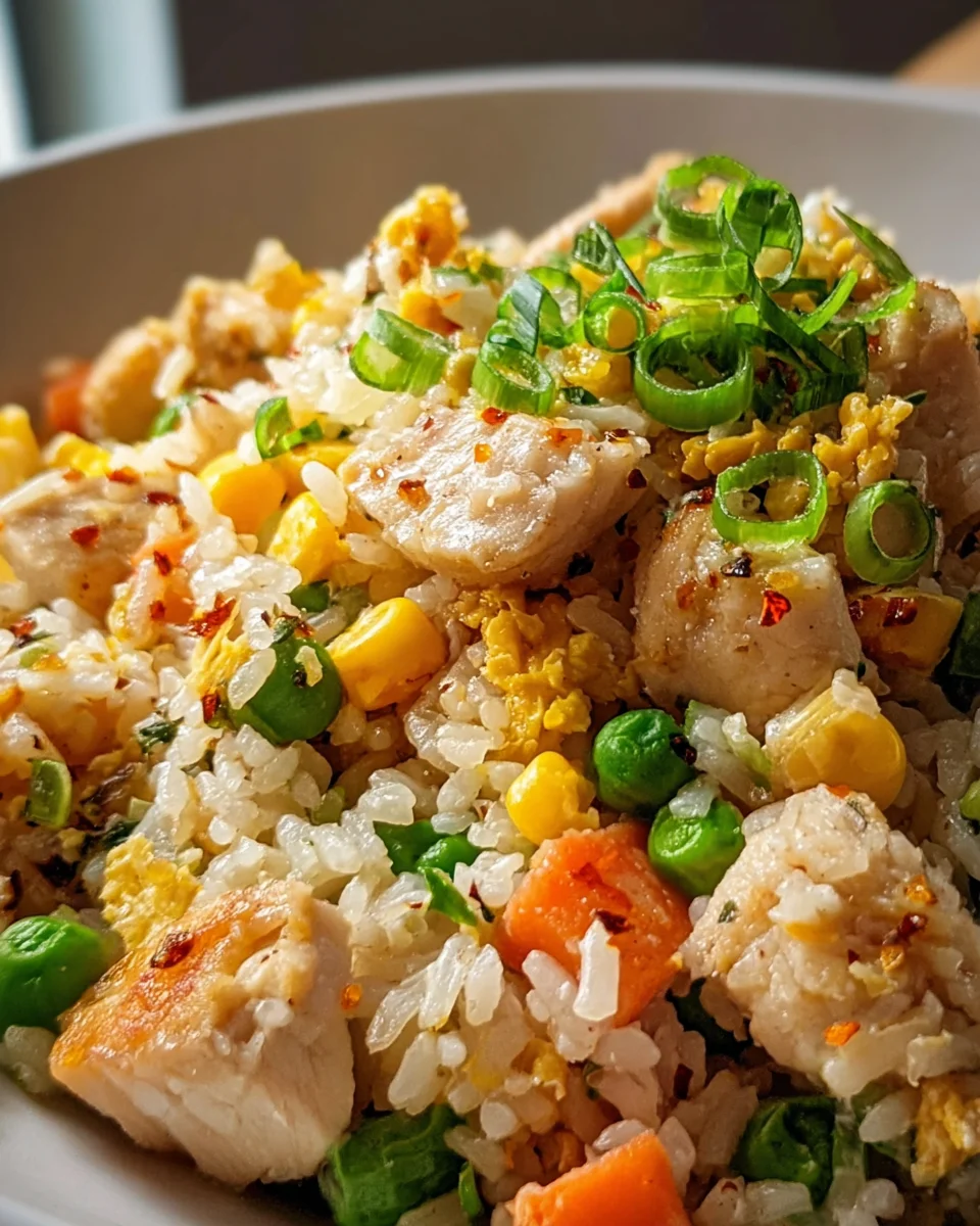 The Best Crockpot Chicken Fried Rice You'll Ever Make!