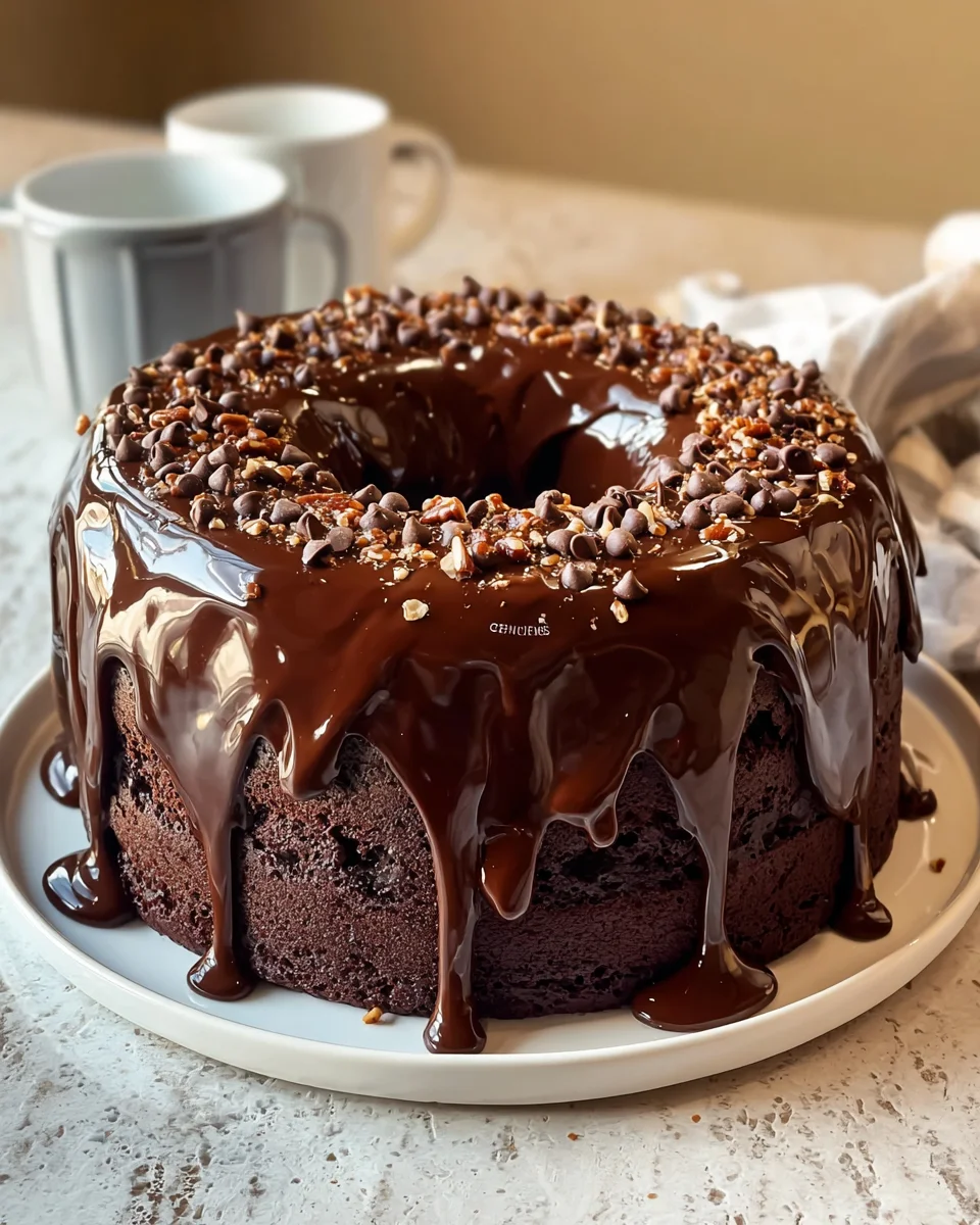 Decadent Nestle Toll House Death By Chocolate Cake