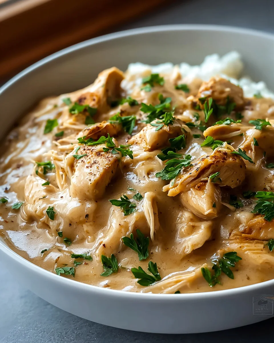 Easy Slow Cooker Creamy Chicken Gravy: Perfect for Any Meal