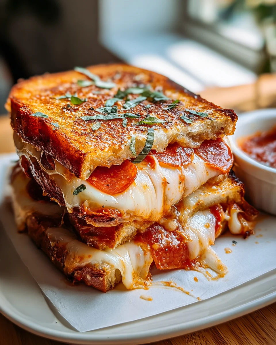 Pizza Grilled Cheese Recipe: Ultimate Flavor Fusion!