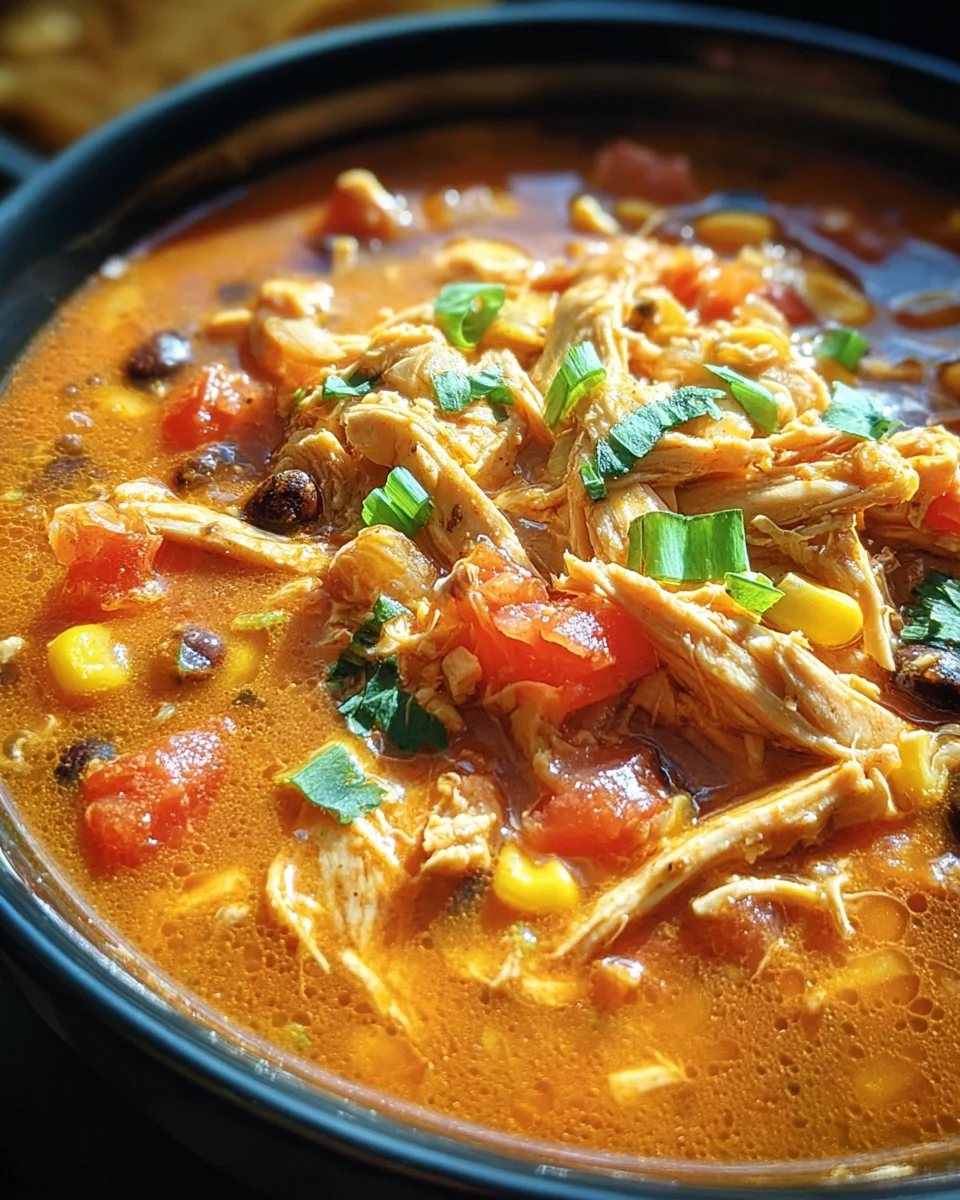 Delicious Crockpot Chicken Tortilla Soup Recipe for Easy Meals