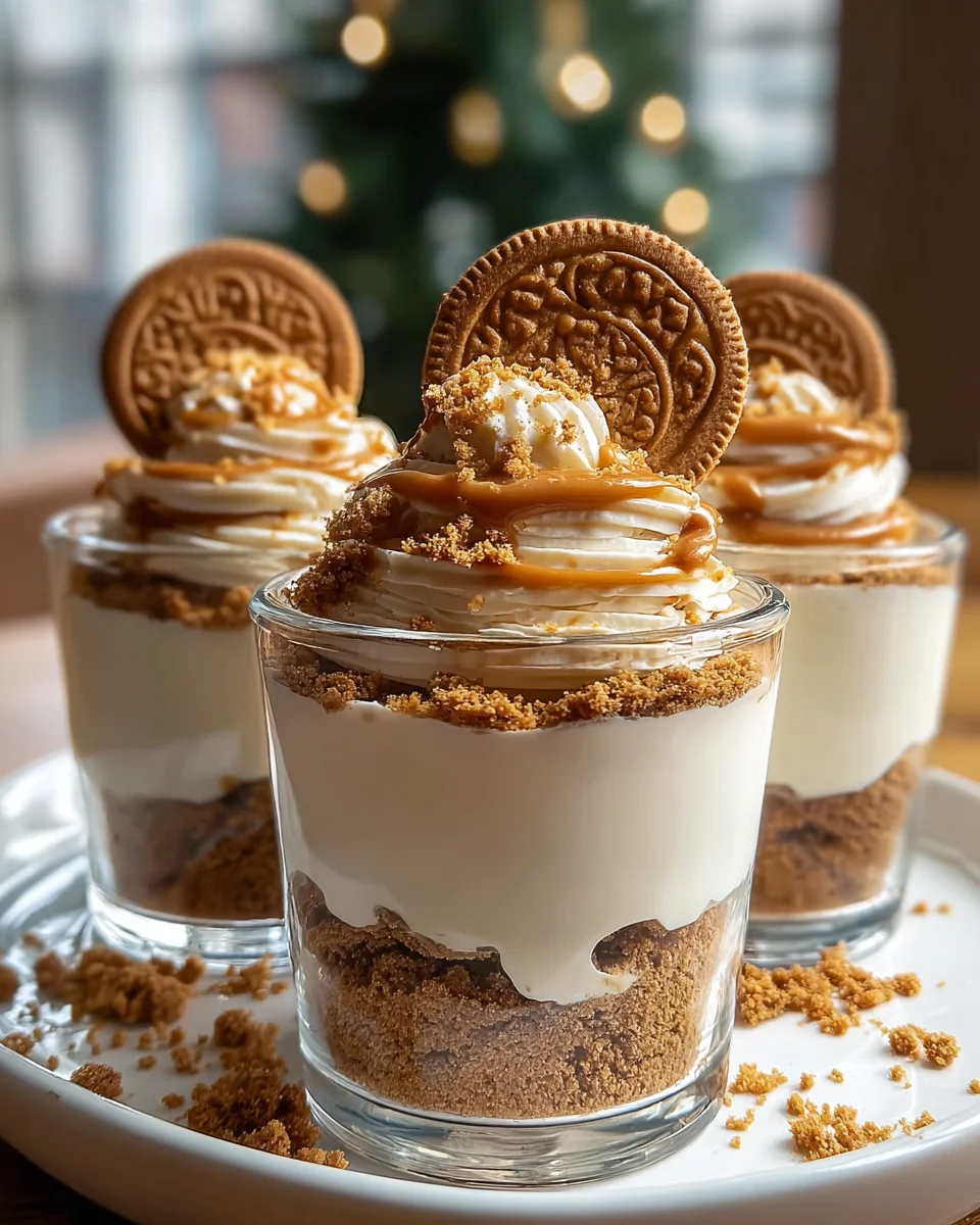 Cookie Butter Cheesecake Cups: Irresistible & Easy Dessert!