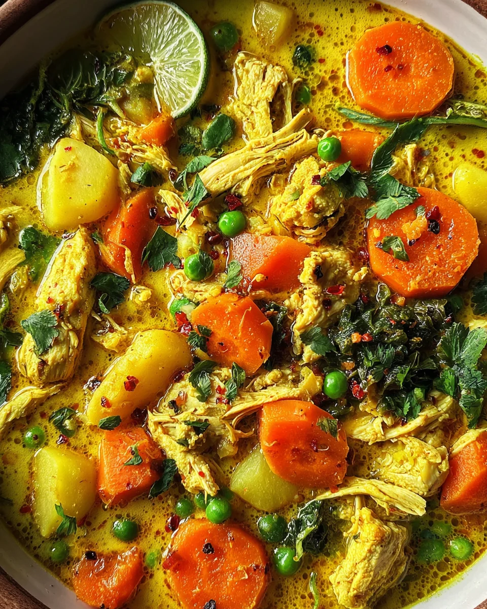Anti-Inflammatory Turmeric Chicken Soup: Heal Your Gut!