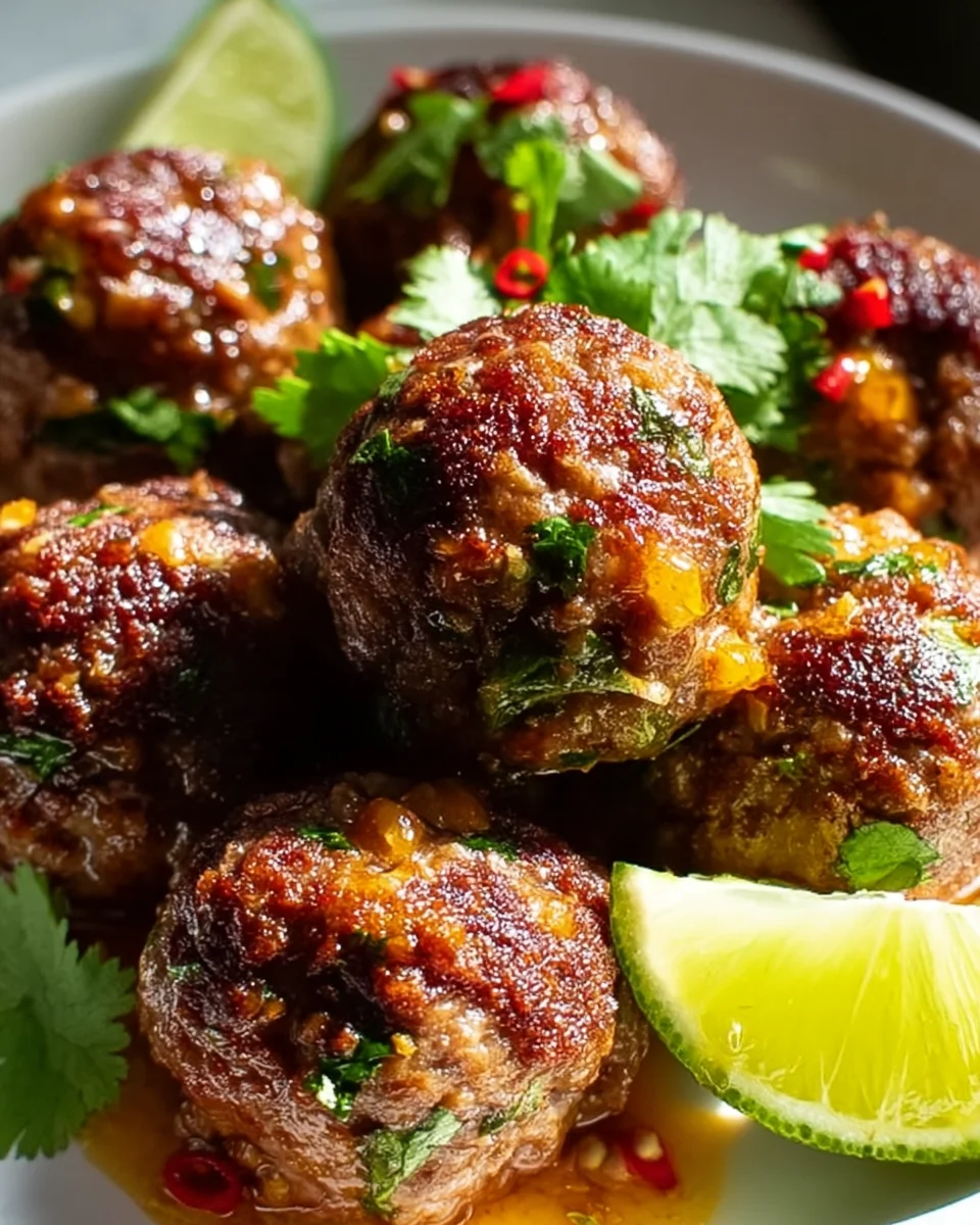 Sizzling Spicy Mexican Beef Meatballs - Bold & Savory!