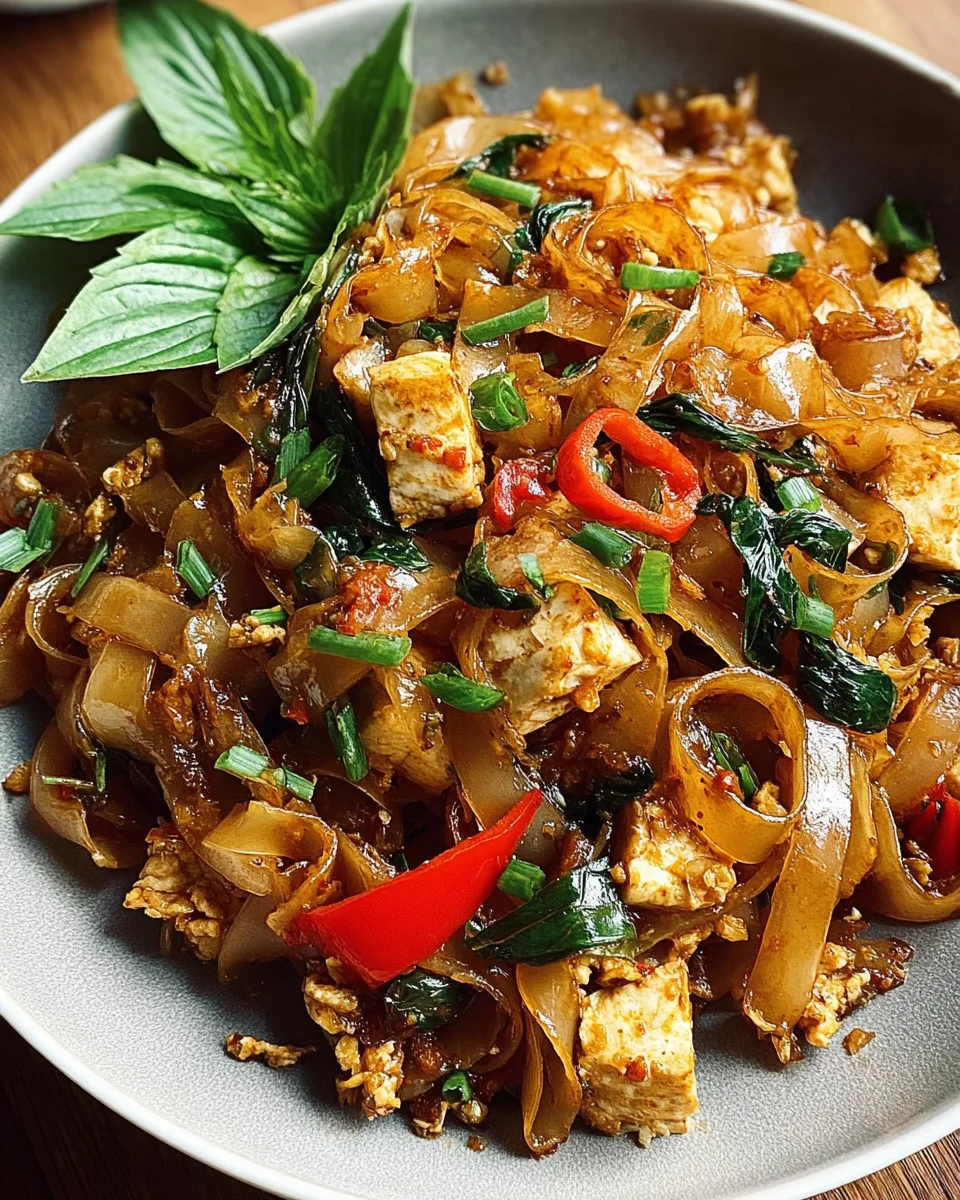 Ultimate Street Style Beef Thai Drunken Noodles Recipe!