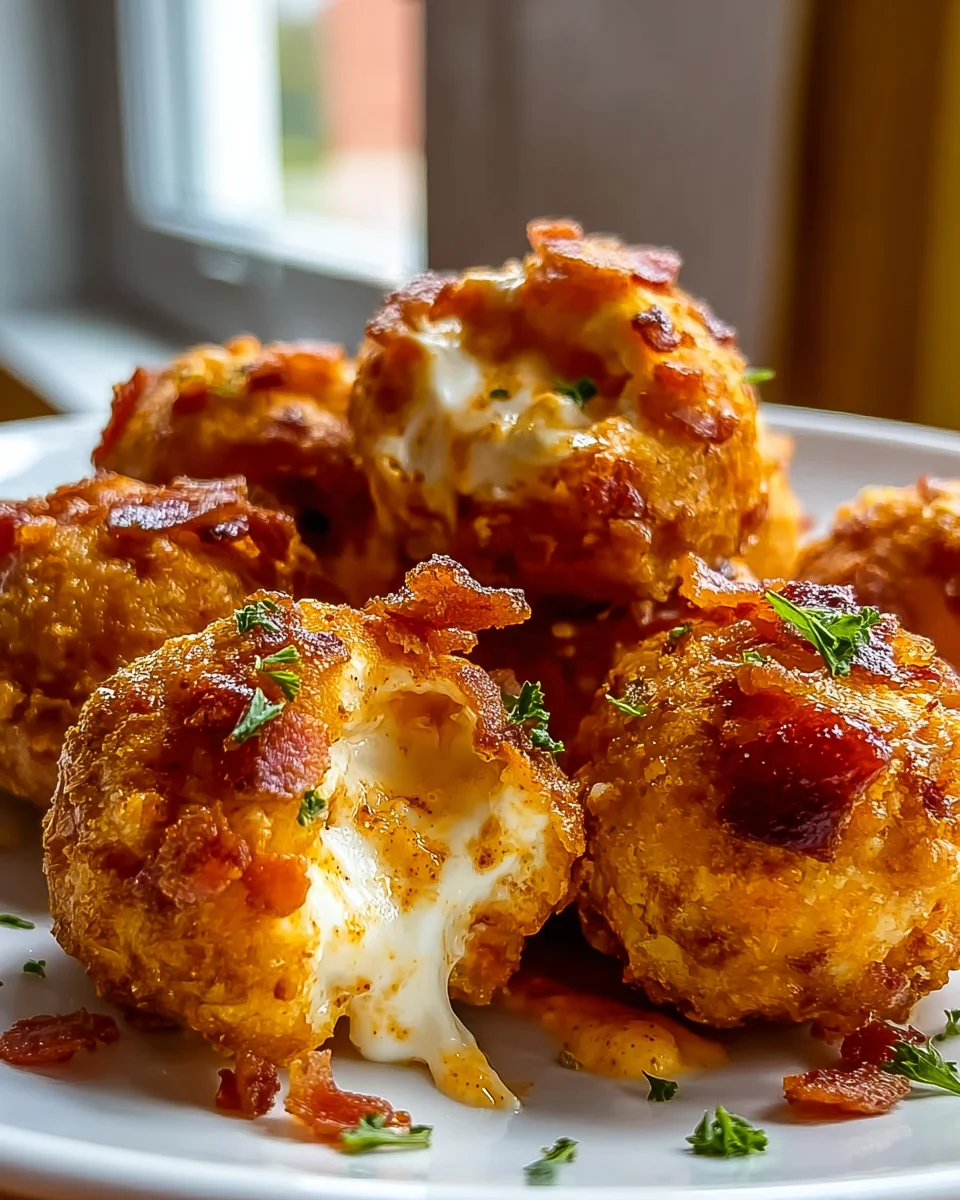 Explosive Buffalo Chicken Beef Bacon Mozzarella Bombs