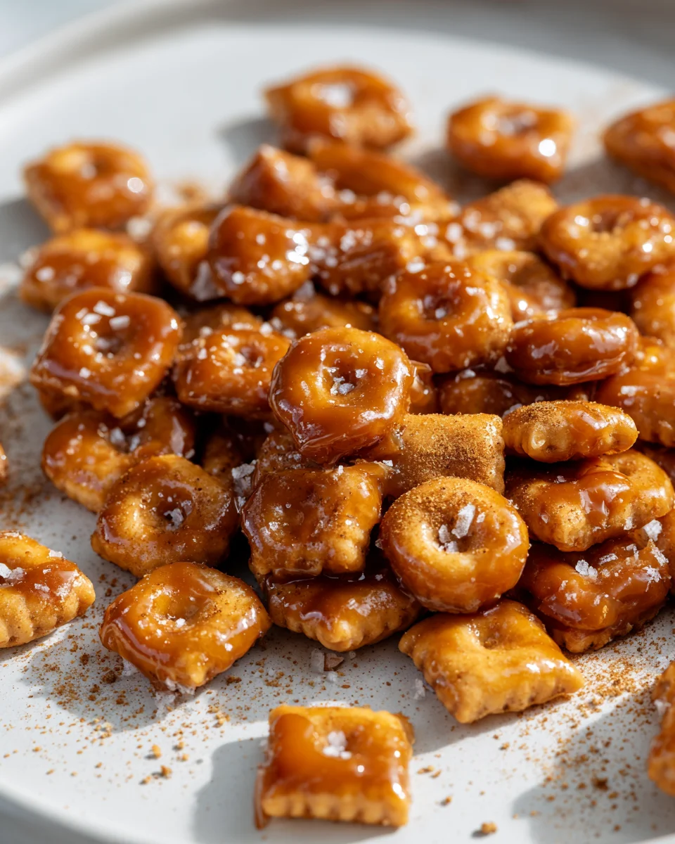 Salted Caramel Cracker Bites: Easy No-Bake Treat!