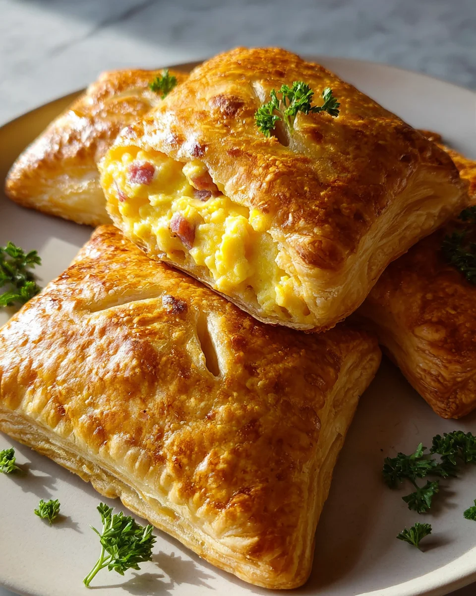 Easy Sourdough Discard Breakfast Pockets Recipe