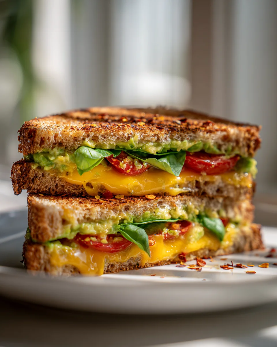 Creamy Avocado Grilled Cheese: A Delicious Twist on Classic!