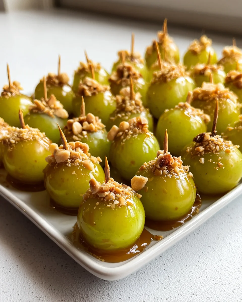 Caramel Apple Grapes: Easy, Fun & Delicious Snack!