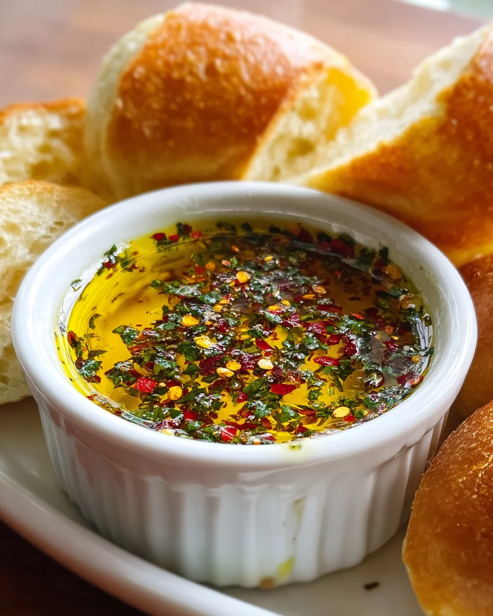 Easy Carrabbas Bread Dipping Oil Recipe - Copycat Flavor