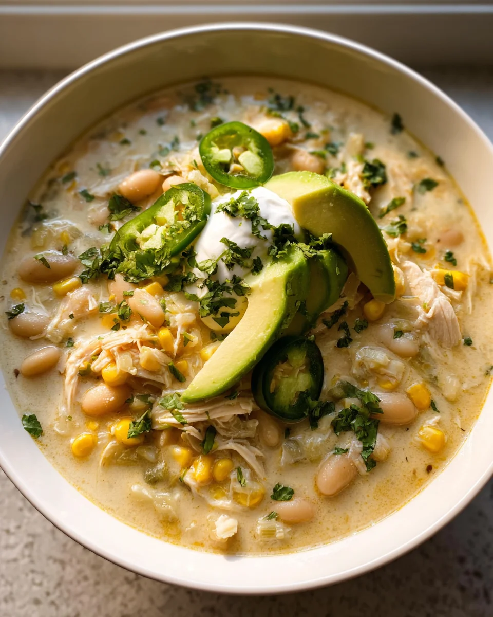 Creamy White Chicken Chili Recipe – Your New Favorite Dinner!