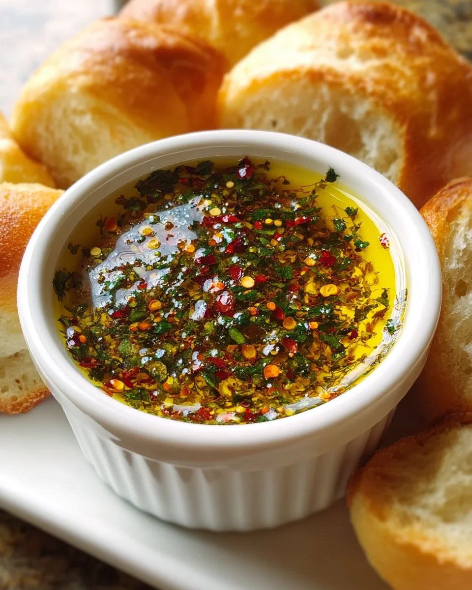 Easy Carrabbas Bread Dipping Oil Recipe - Copycat Flavor