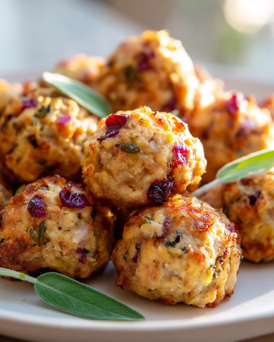 Delicious Thanksgiving Stuffing Balls Recipe for a Festive Feast