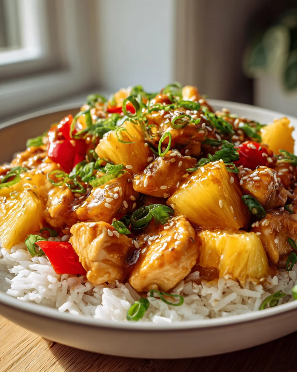 Best Pineapple Chicken And Rice Recipe - Quick & Flavorful