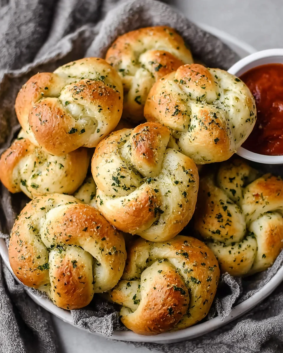 Easy Homemade Garlic Knots: Soft, Garlicky & Delicious