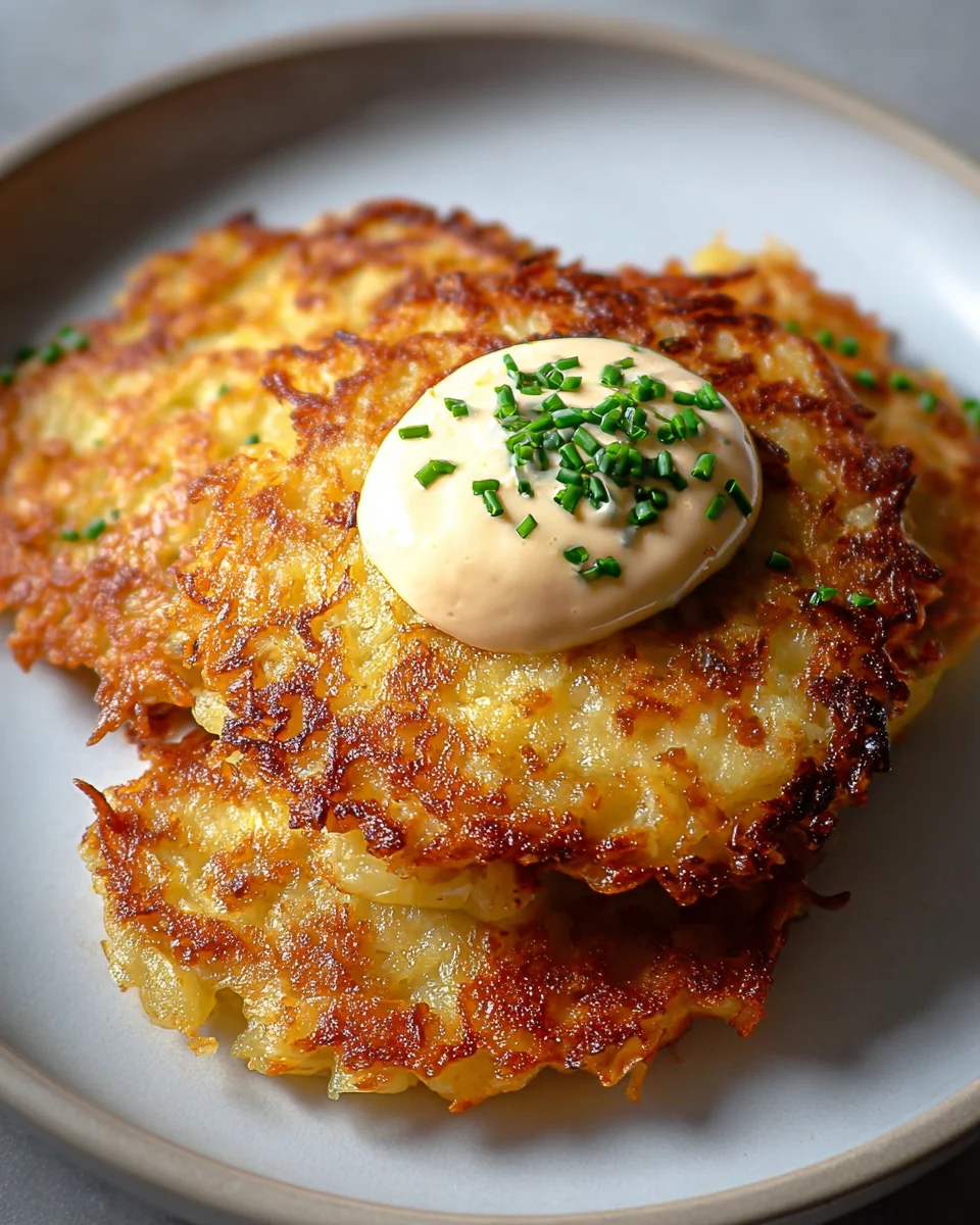 Crispy German Potato Pancakes A Comfort Food Delight