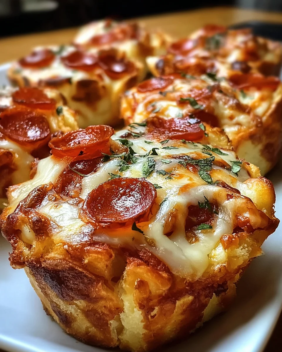 Easy Mini Deep Dish Crescent Roll Pizzas: A Family Favorite