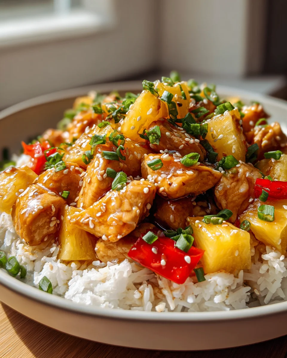 Best Pineapple Chicken And Rice Recipe - Quick & Flavorful