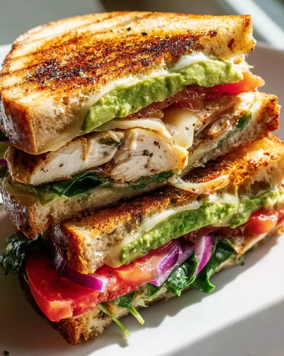 Delicious Chicken Avocado Melt Sandwich Recipe to Try Today!
