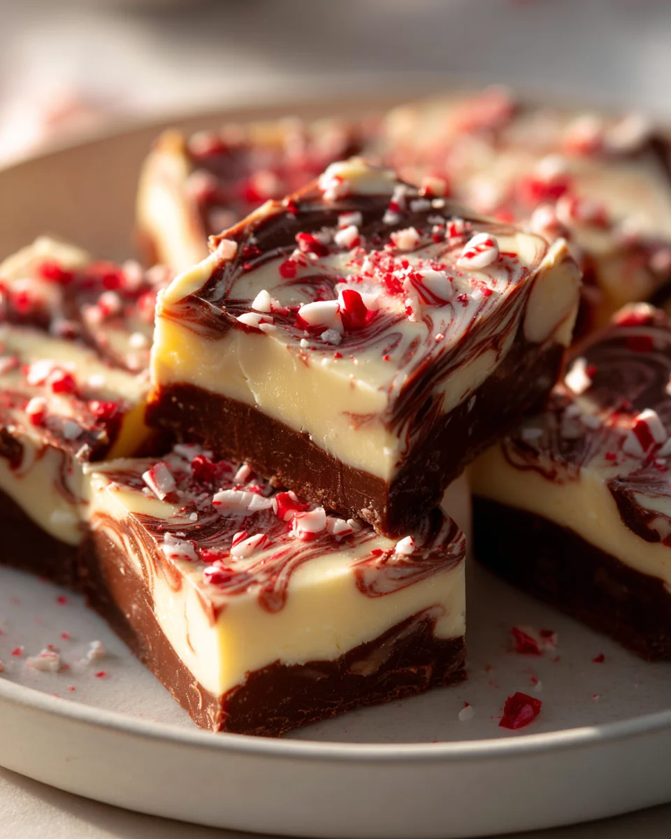 Smooth & Creamy Peppermint Bark Fudge: A Holiday Treat!