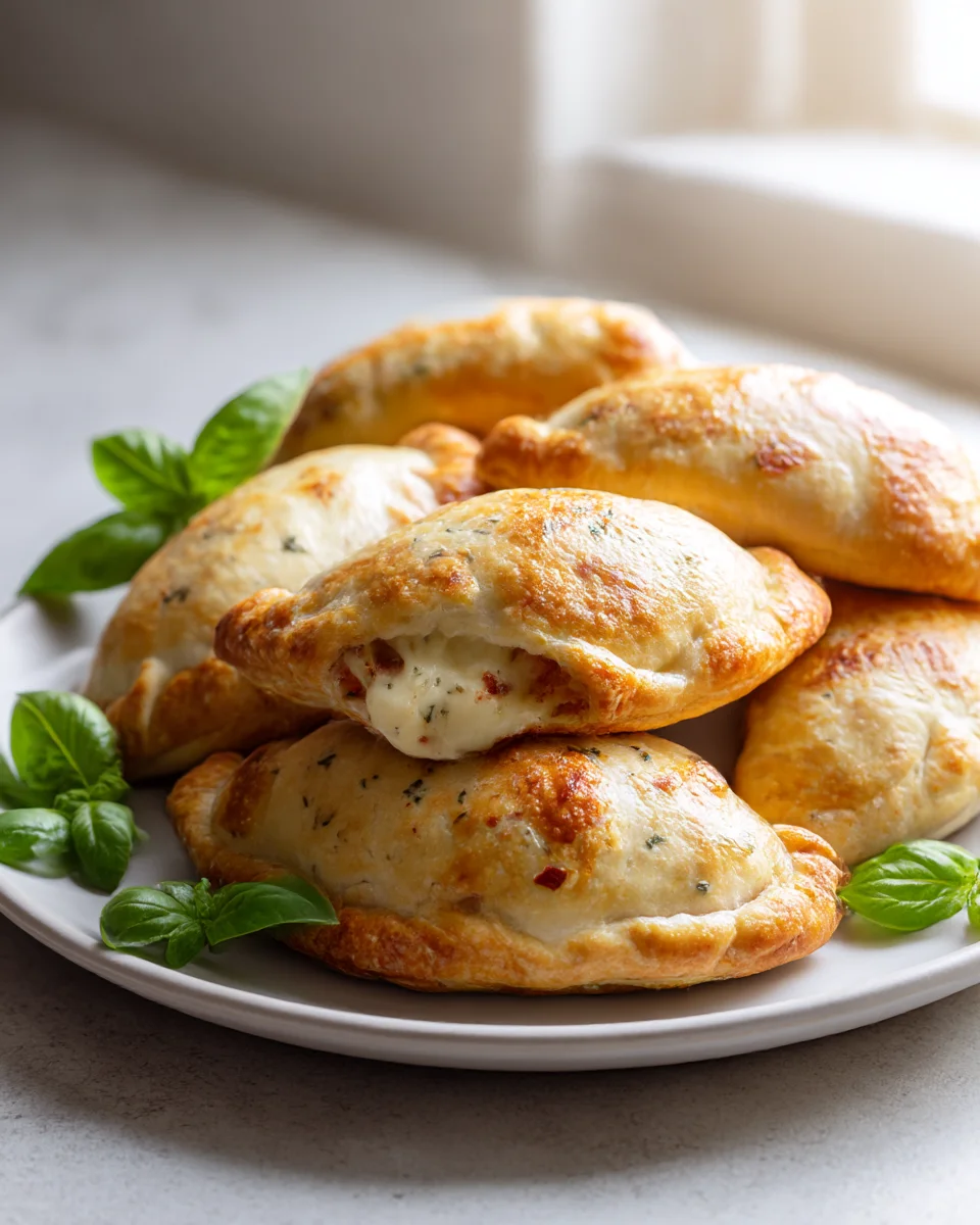 Delicious Mini Mozzarella Popper Calzones - Perfect Snack