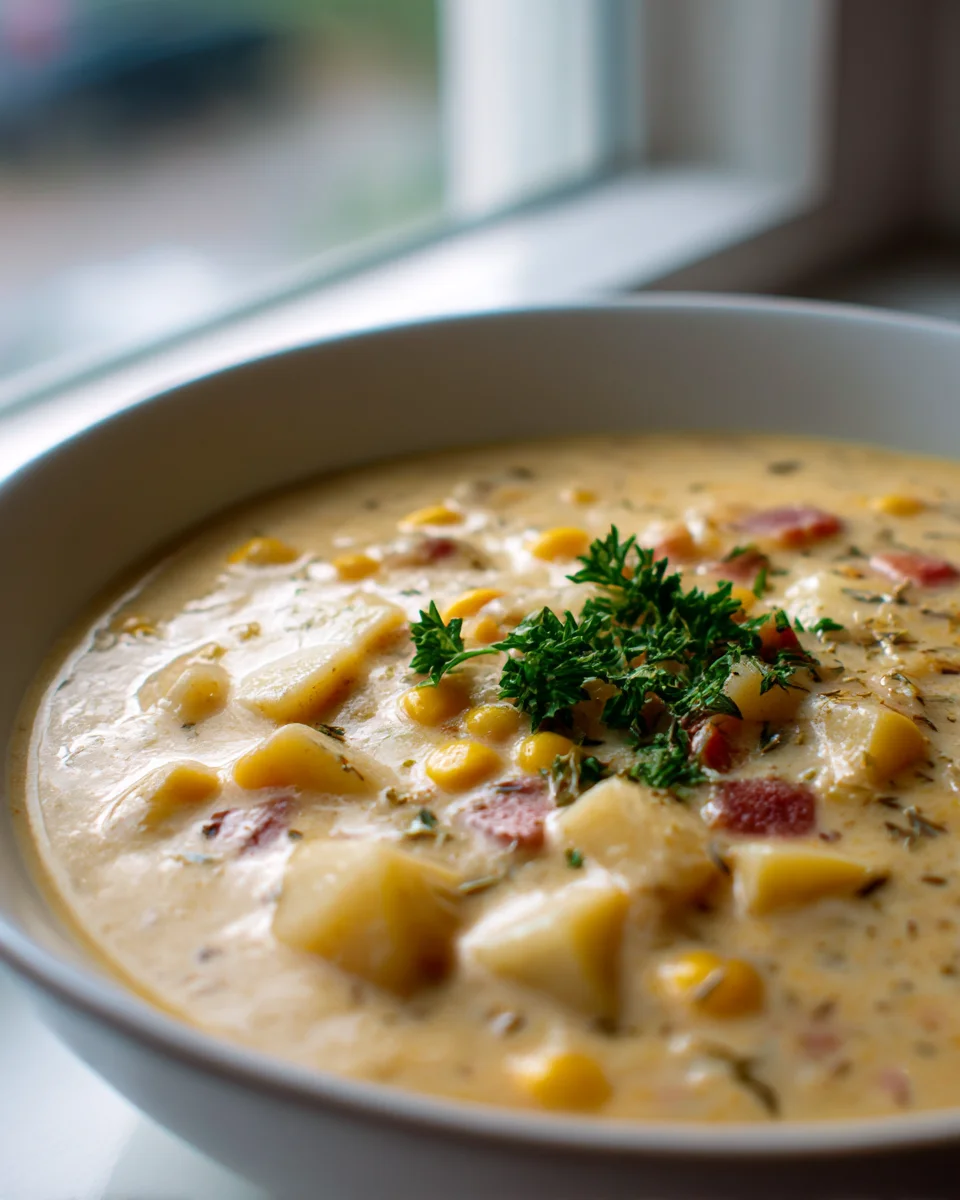 Best Potato Corn Chowder Recipe – Creamy, Easy Comfort Food