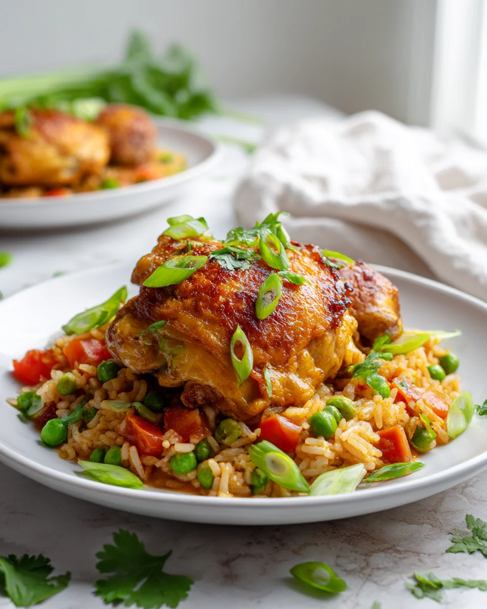 Taste the Tropics: Caribbean Chicken And Rice Dinner