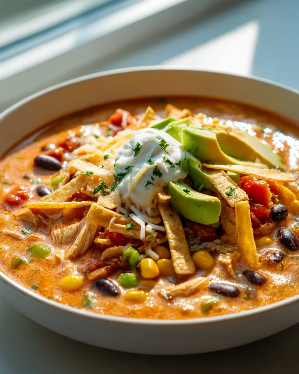 Easy Chicken Tortilla Soup: Quick, Delicious Dinner Recipe