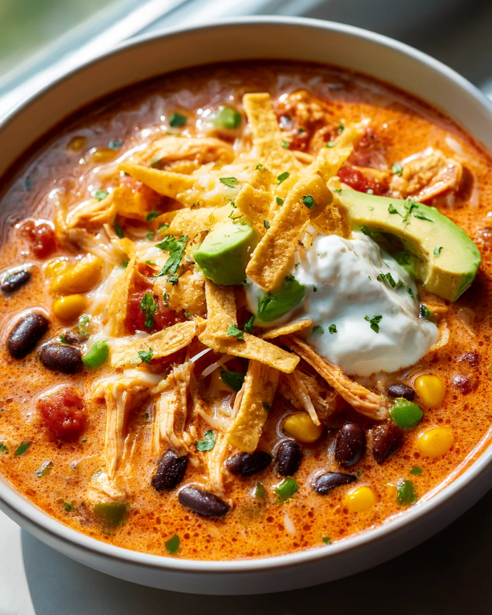 Easy Chicken Tortilla Soup: Quick, Delicious Dinner Recipe