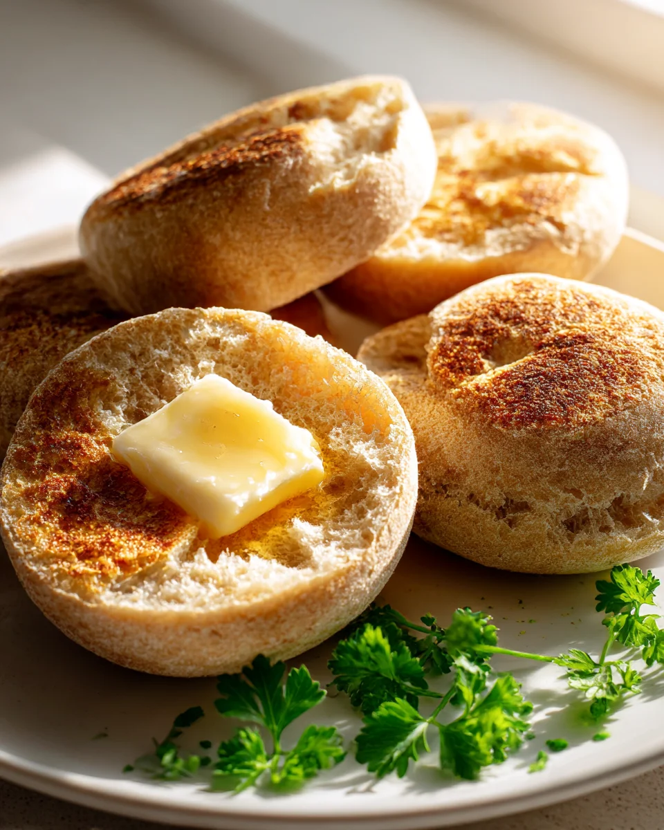 Whole Wheat English Muffins: Soft, Chewy Homemade Recipe