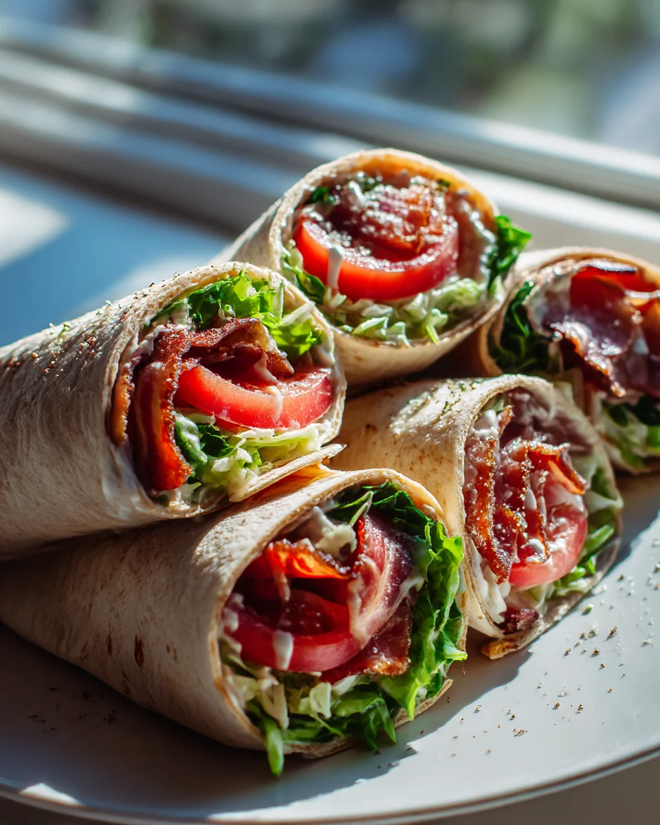 Gourmet Beef BLT Wraps with Secret Sauce Recipe