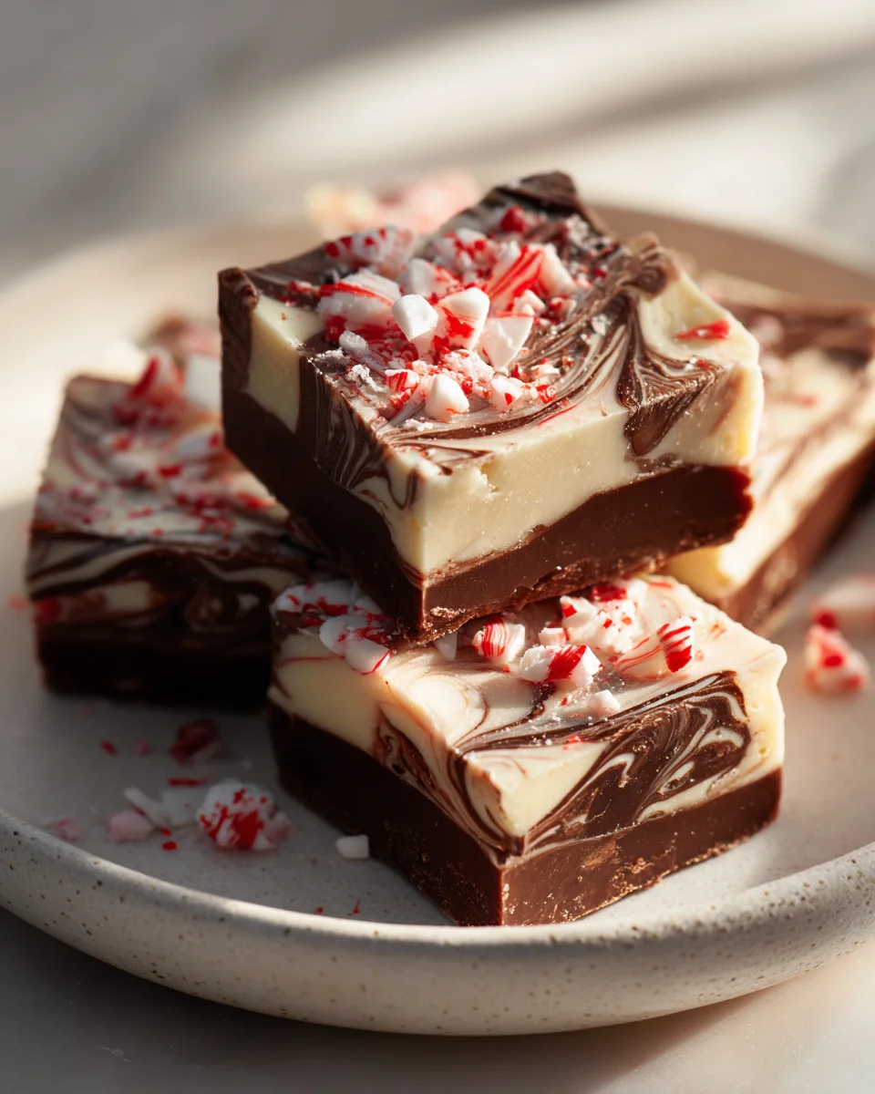 Smooth & Creamy Peppermint Bark Fudge: A Holiday Treat!