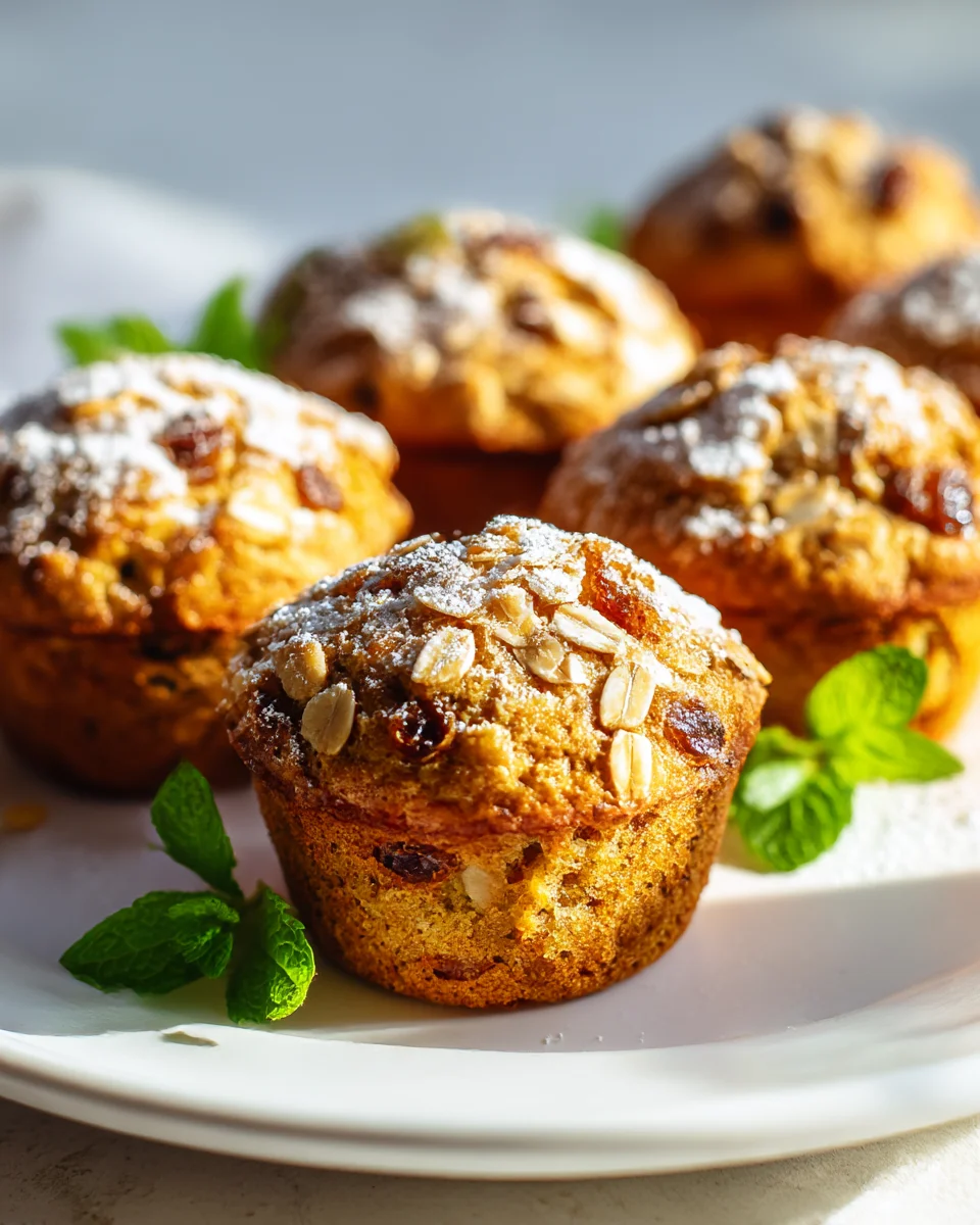 Easy Oatmeal Raisin Muffins for a Wholesome Breakfast