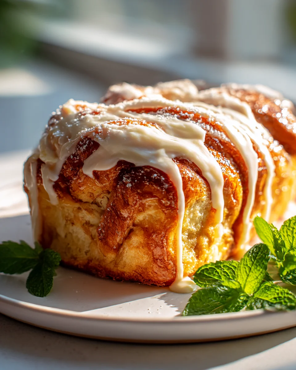 Amazing Honey Babka with Cream Cheese Frosting Recipe