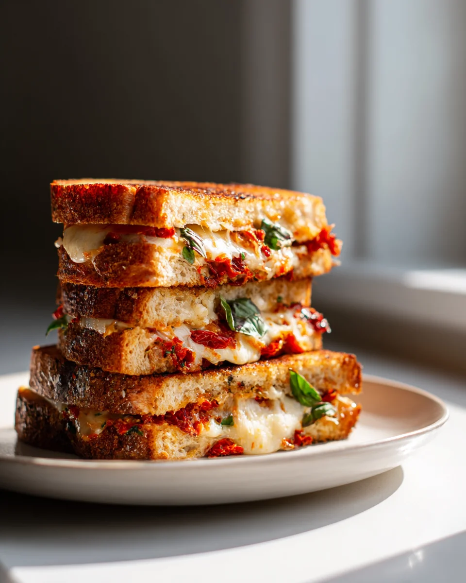 Sun Dried Tomato Grilled Cheese: Melty, Savory & Irresistible!