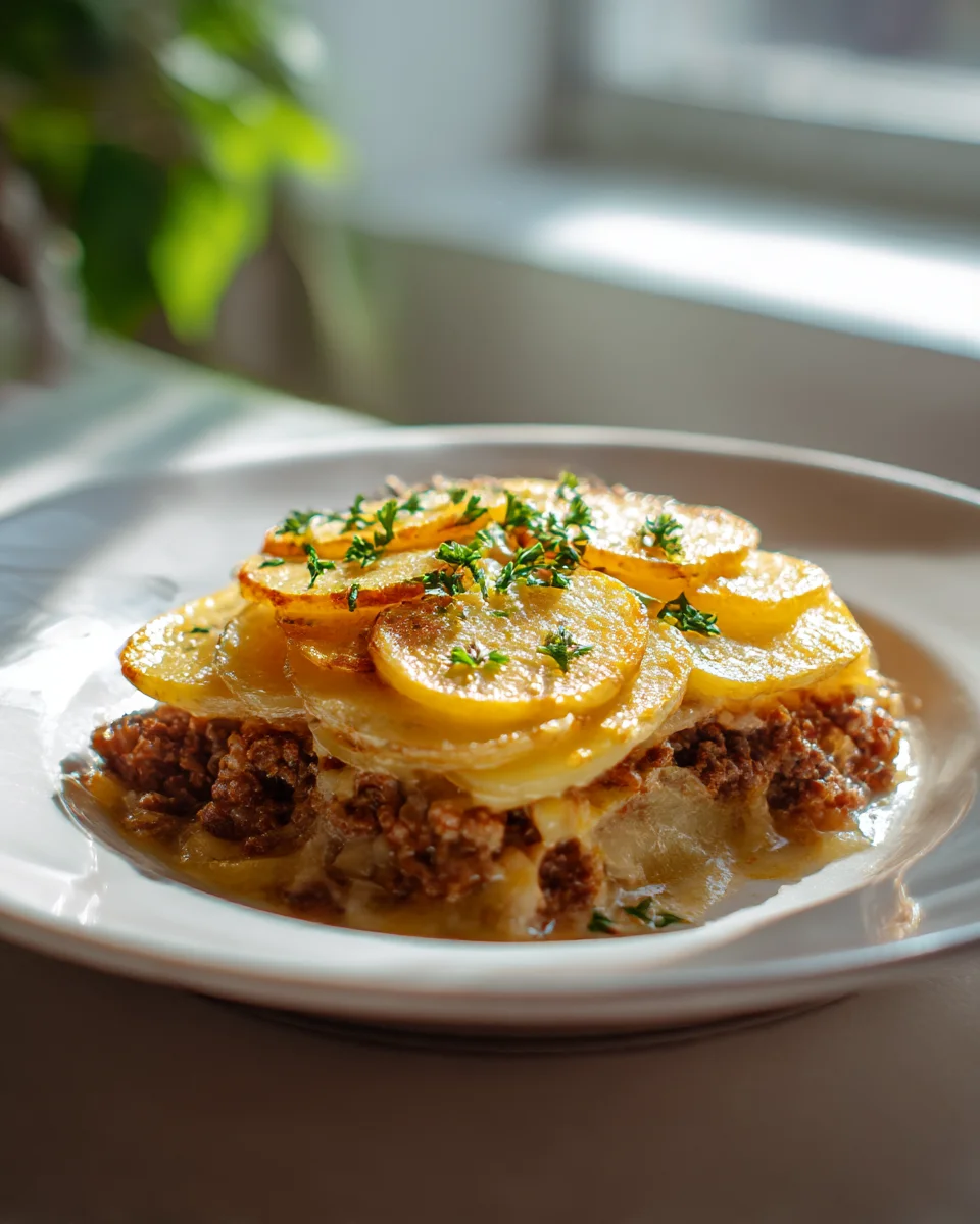 Creamy Beef & Potato Gratin: The Ultimate Comfort Food