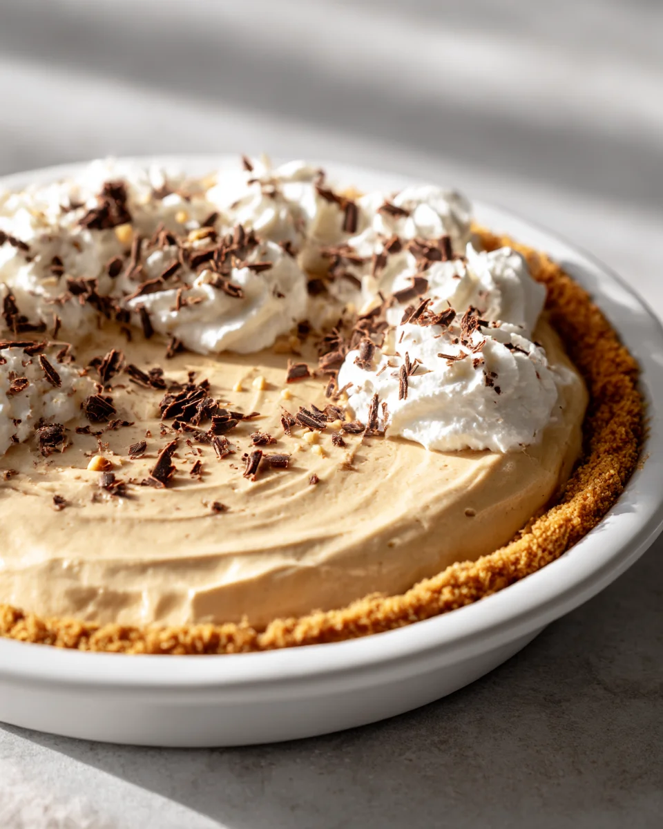 Craveable Creamy Peanut Butter Pie - Easy No-Bake Recipe