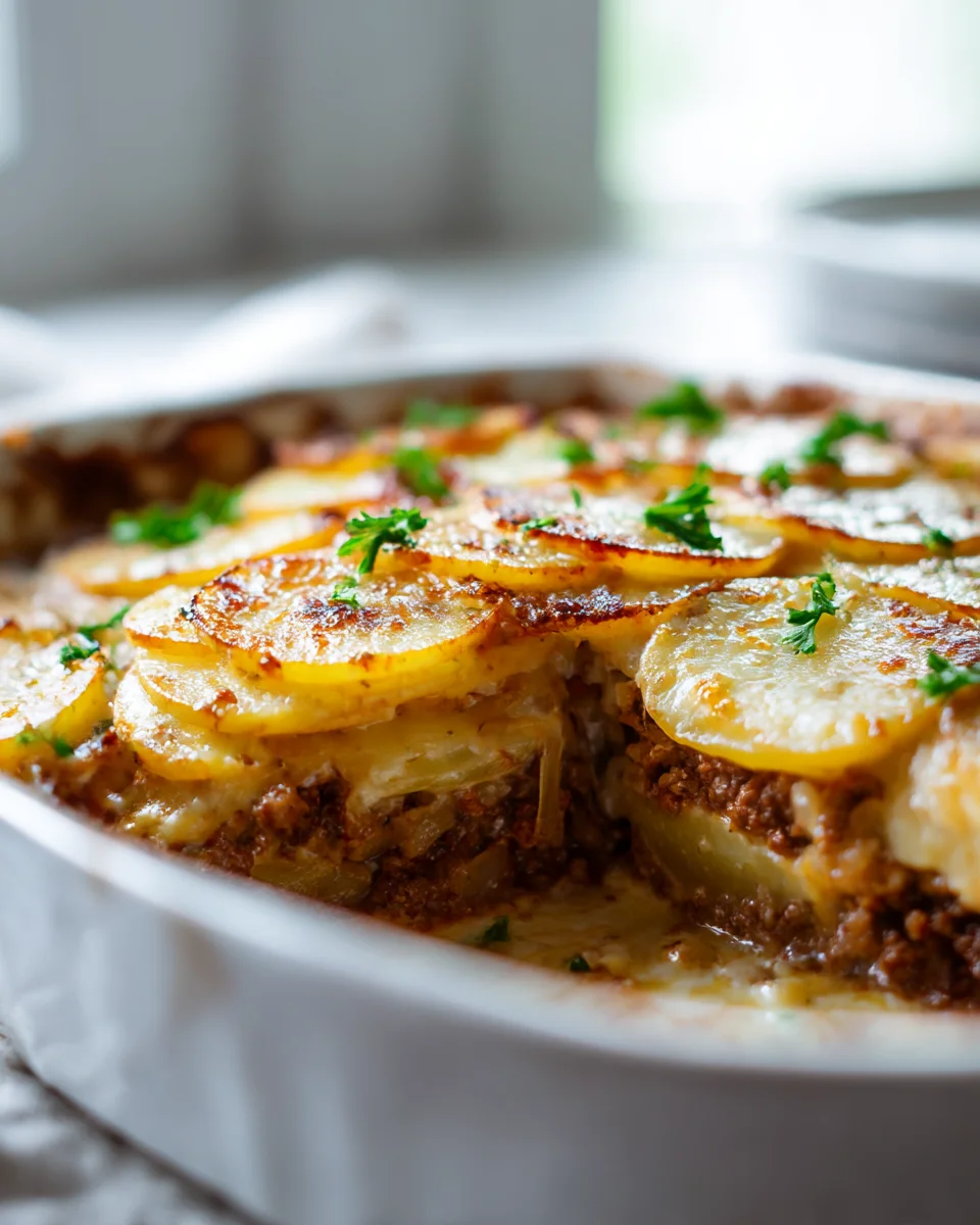Creamy Beef & Potato Gratin: The Ultimate Comfort Food