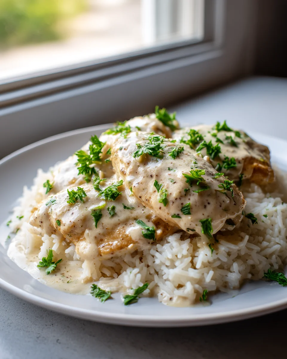 Perfect Smothered Chicken And Rice - Flavorful & Easy