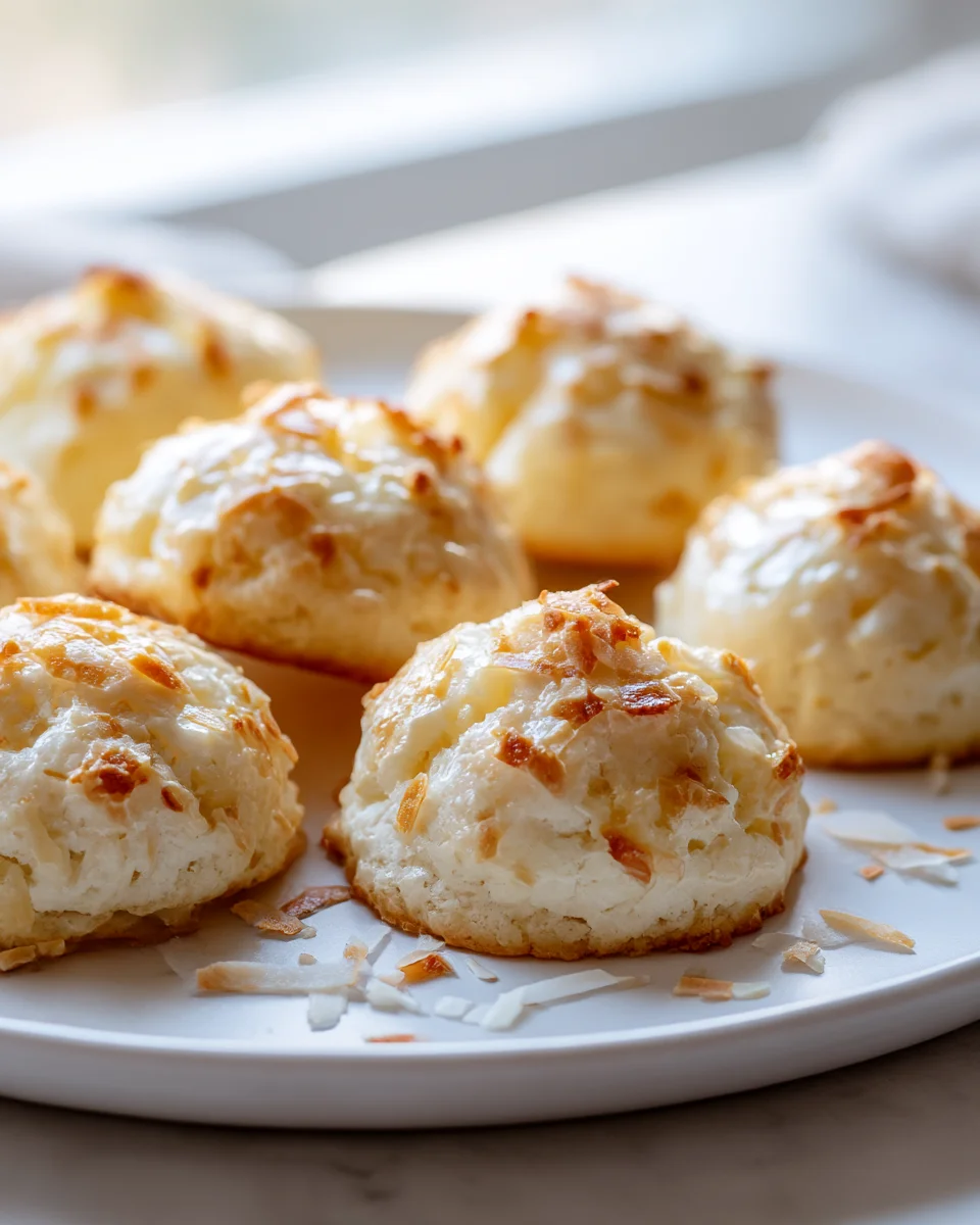 Coconut Meringue Cookies: Light, Chewy, & Irresistible!