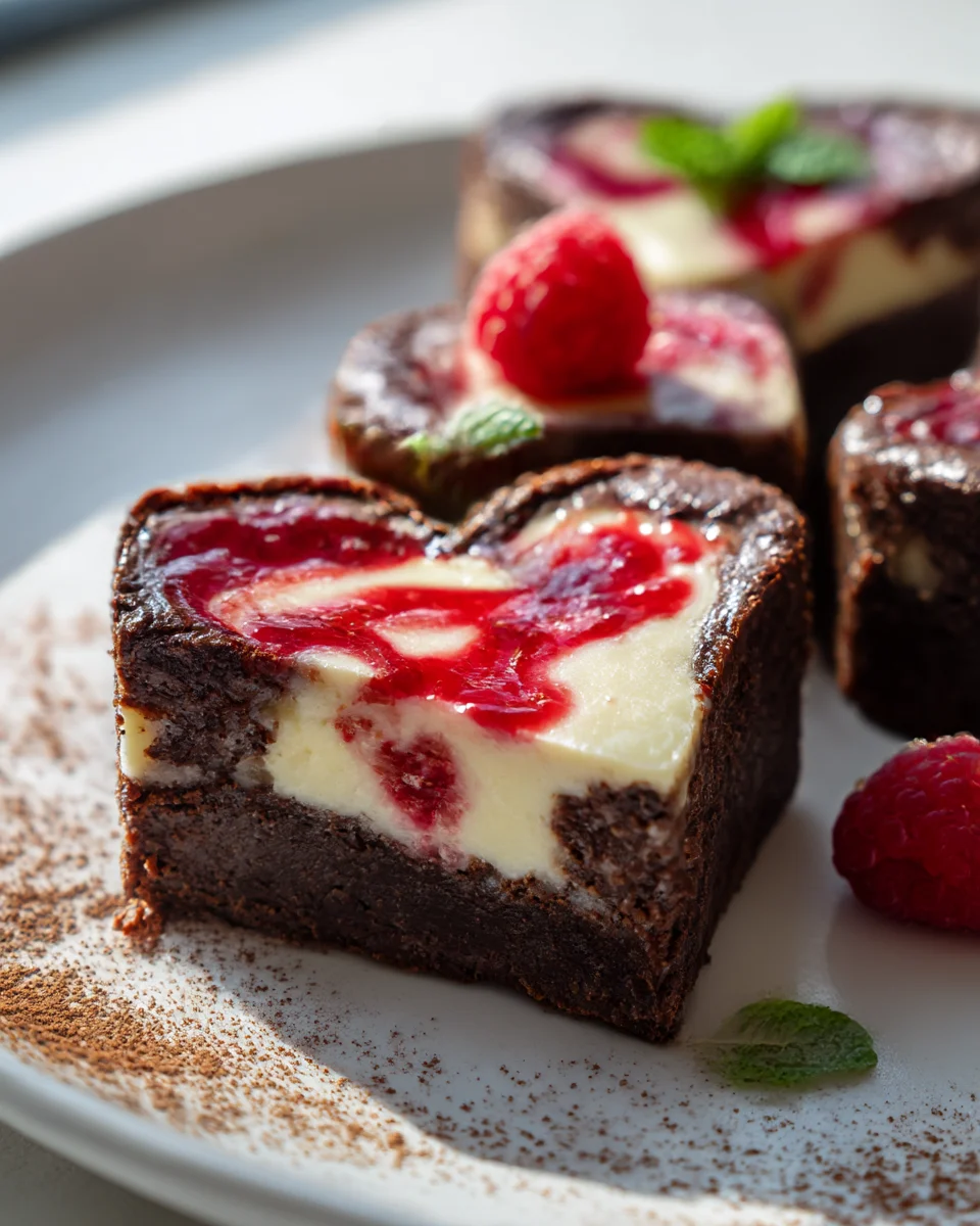 Heart Shaped Brownies: Non-Alcoholic Valentine's Recipe