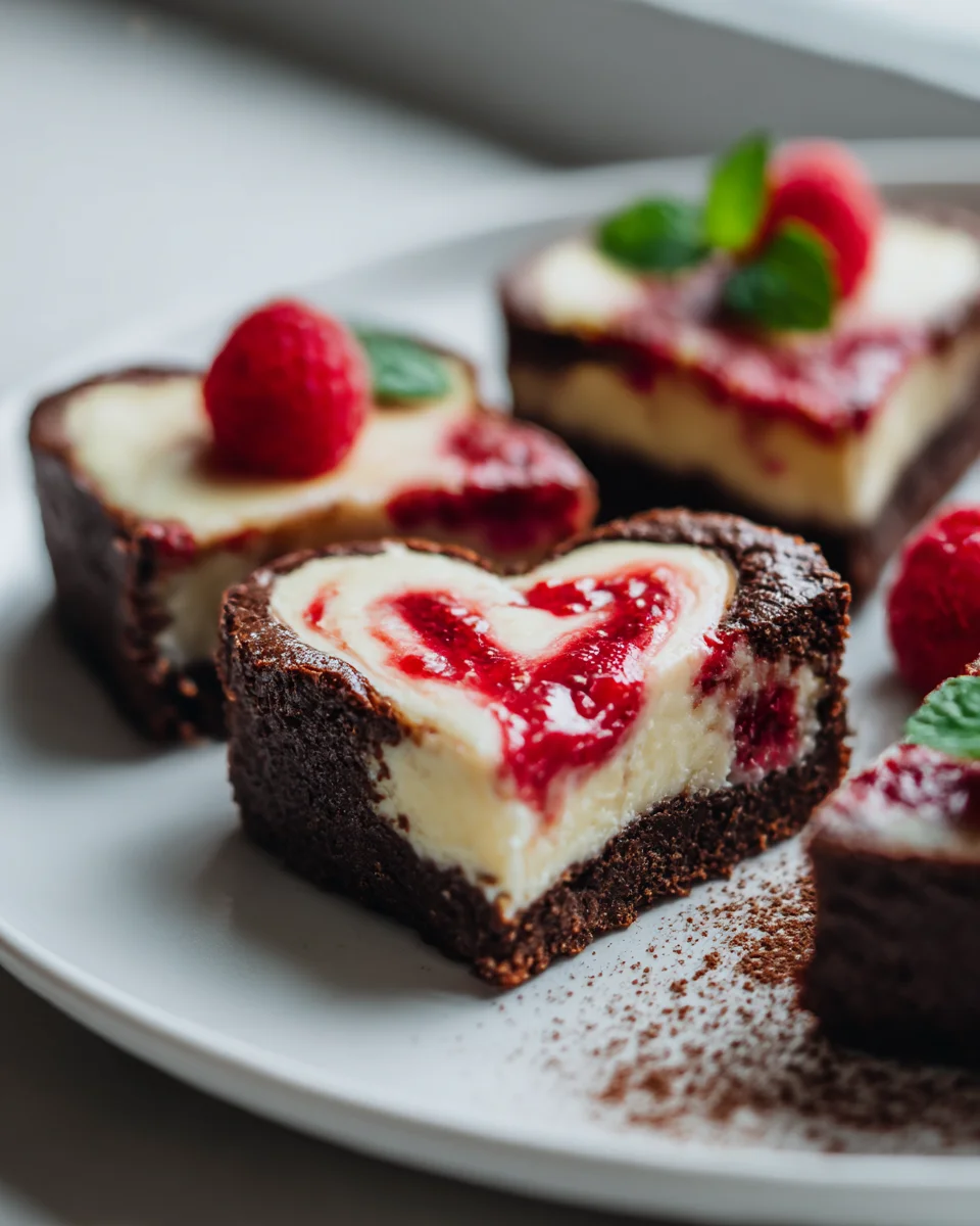 Heart Shaped Brownies: Non-Alcoholic Valentine's Recipe