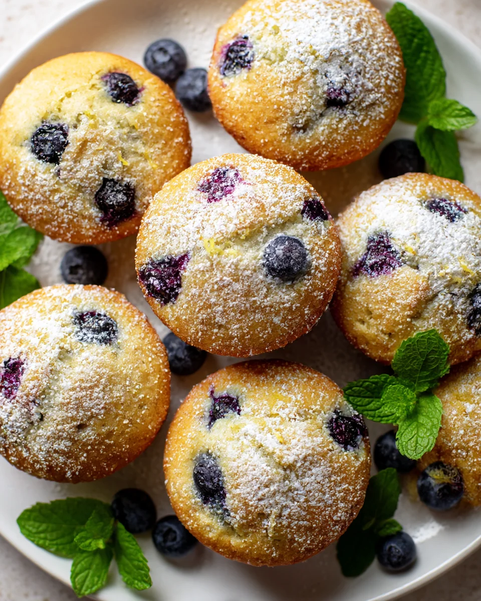Best Lemon Blueberry Muffins: Spring Flavor, Meal Prep!