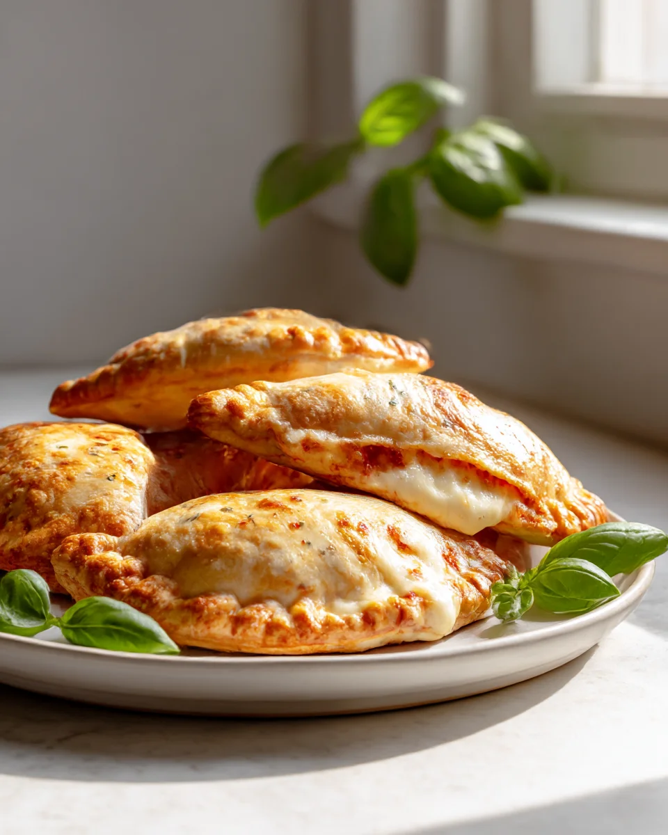 Delicious Mini Mozzarella Popper Calzones - Perfect Snack
