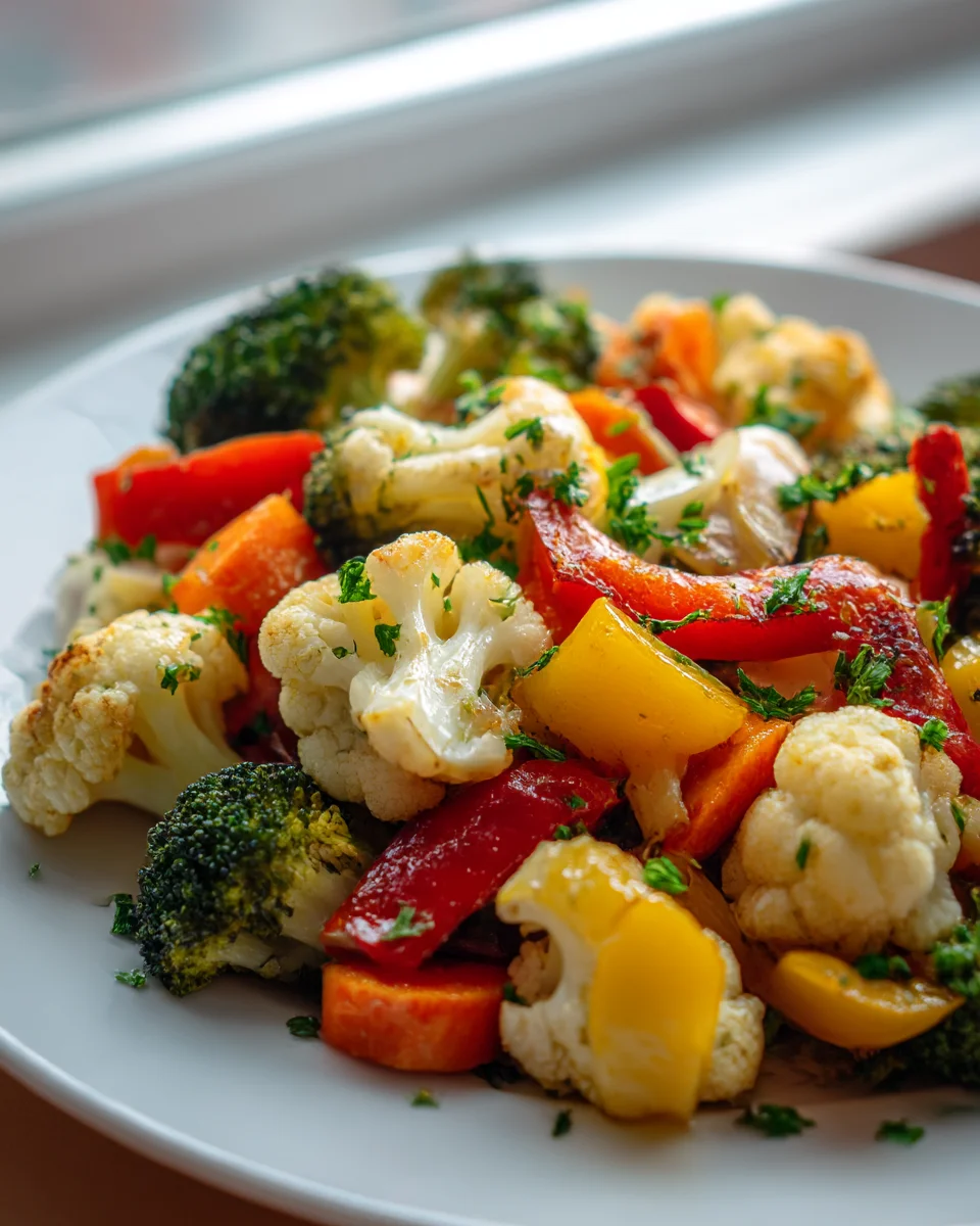 Delicious Garlic Roasted Vegetables Recipe for Healthy Eating