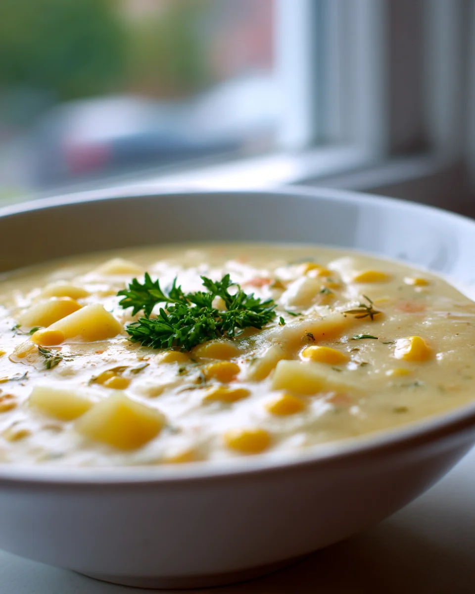 Best Potato Corn Chowder Recipe – Creamy, Easy Comfort Food
