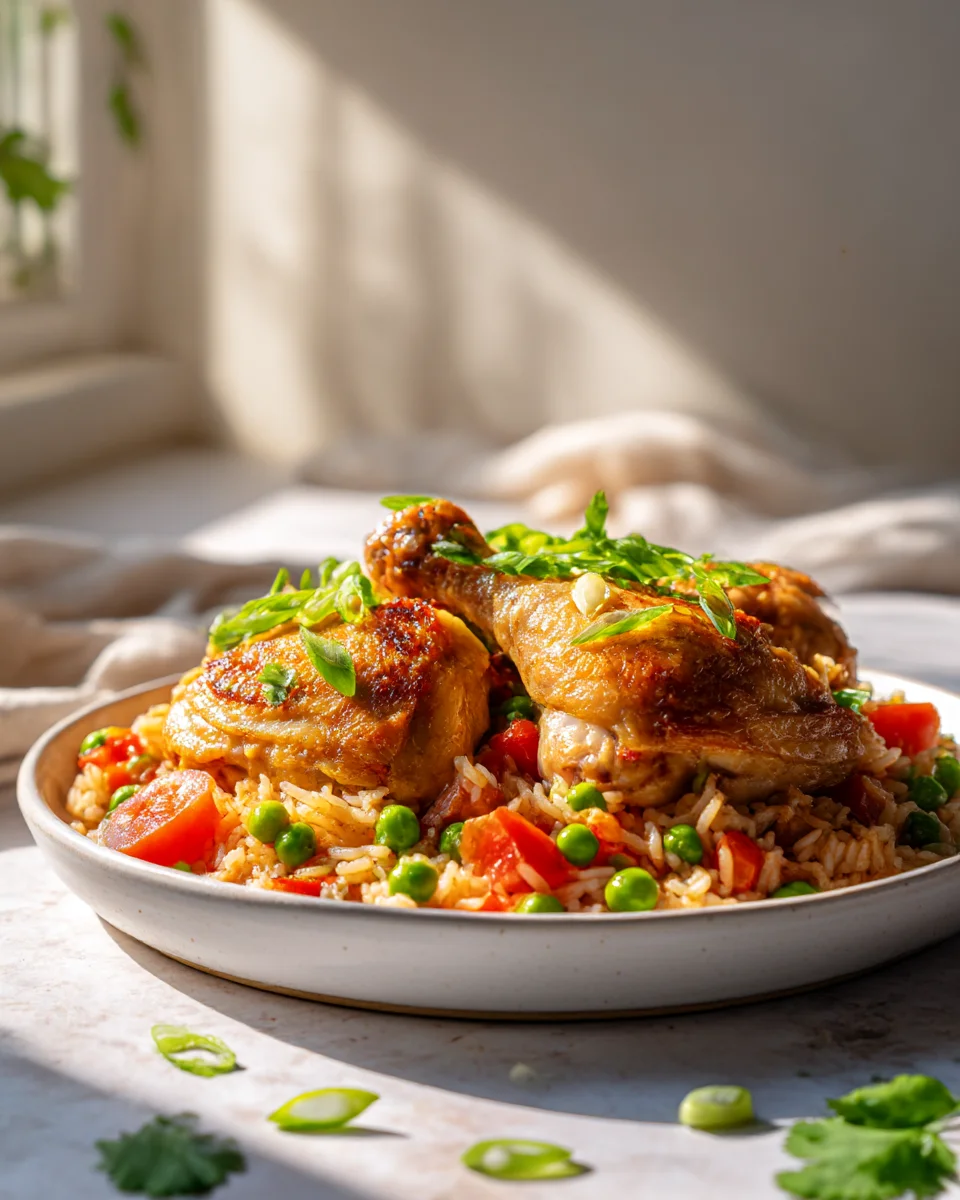 Taste the Tropics: Caribbean Chicken And Rice Dinner